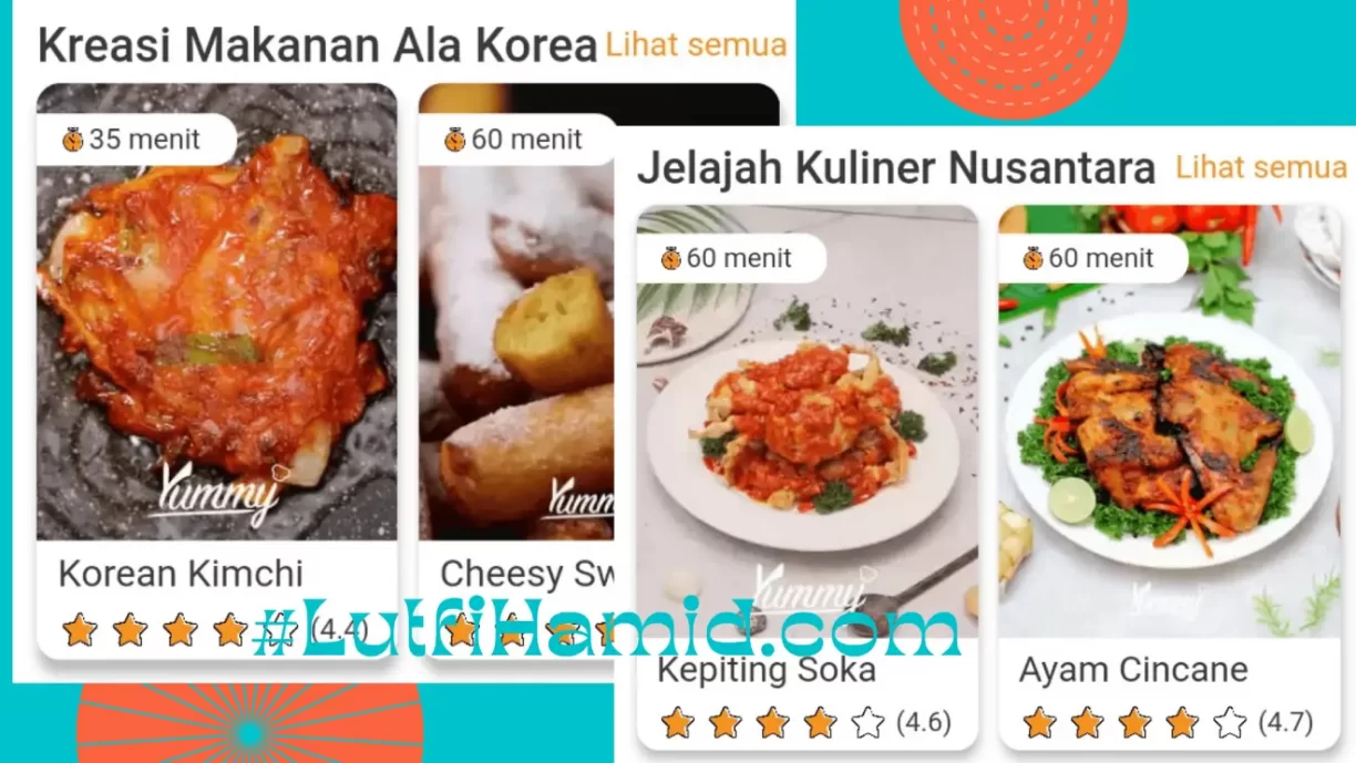 Yummy App - All in One Aplikasi Resep Masakan